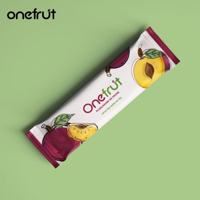 Onefrut Natural Plum Snack Bar
