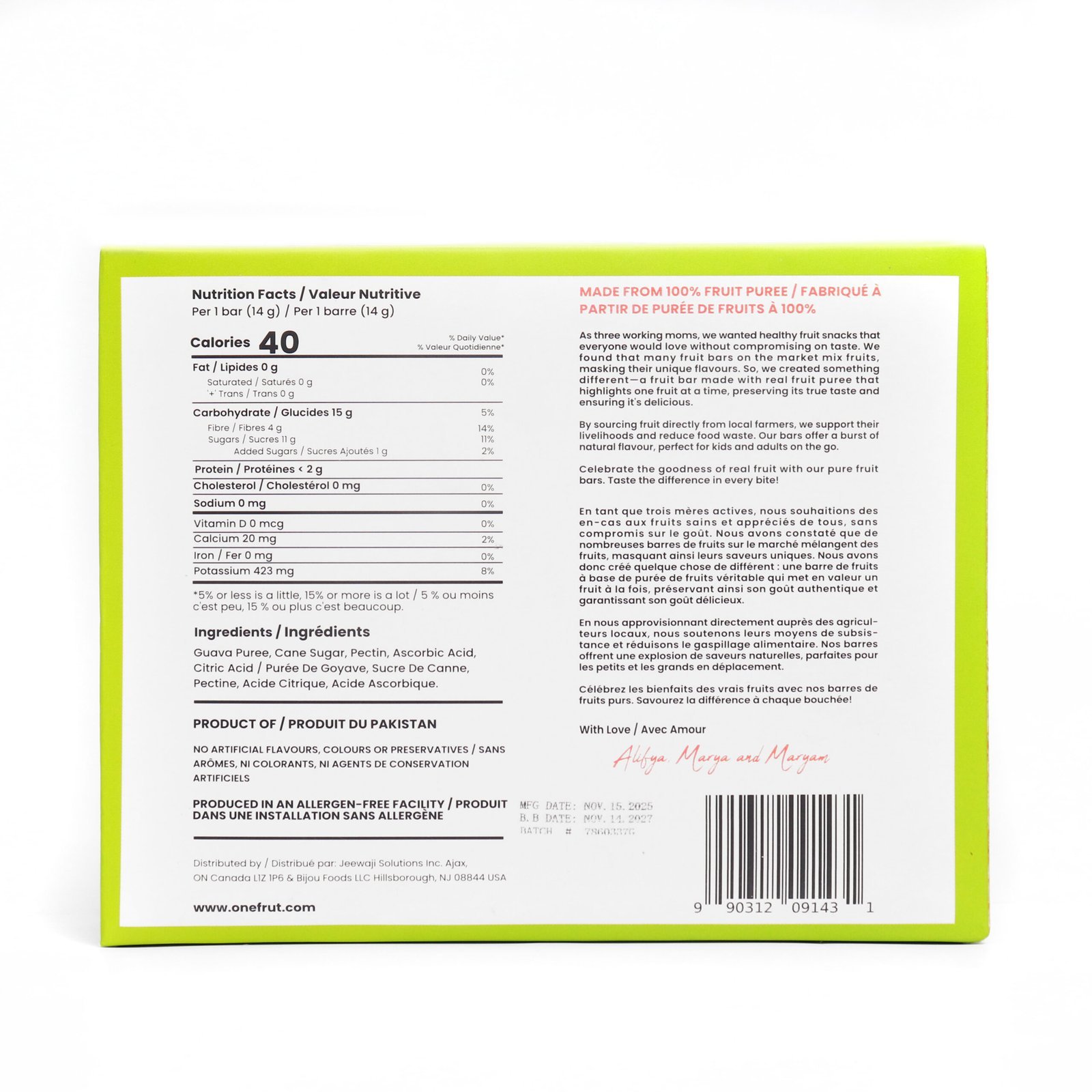 Onefrut Natural Guava Snack Bar - Image 5