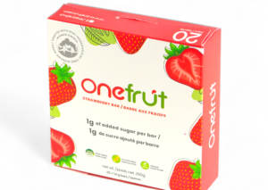 Onefrut Natural Strawberry Snack Bar